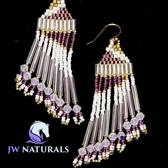 ⭐SOLD⭐ JRW Handmade Swarovski Earrings - Picture 2 of 7